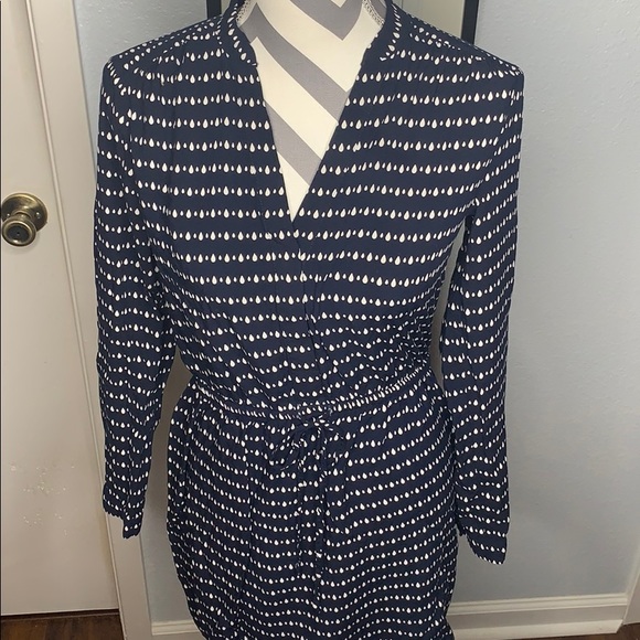 Gap Navy Blue Shirt Dress - Picture 1 of 5